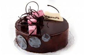 Торт "Шоколадно-зефирный"